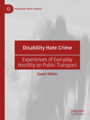 cover image of Disability Hate Crime